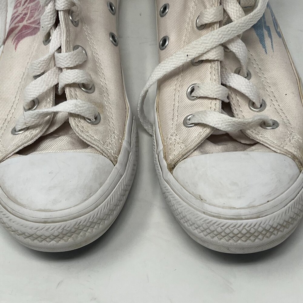 Converse All Star Frozen high-tops shoes 3 girls cream - Picture 12 of 12